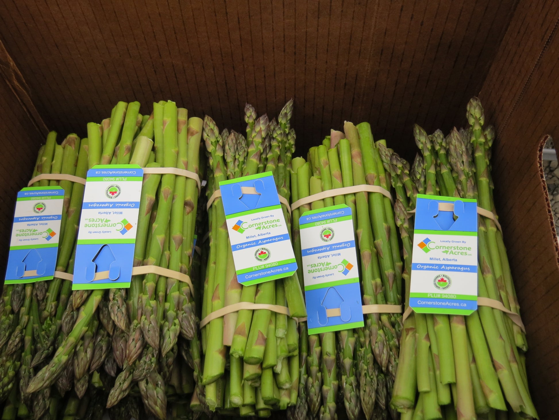 Boxed Organic Asparagus